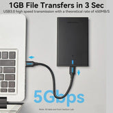 Hard drive case Vention KPAB0 Black 2,5"